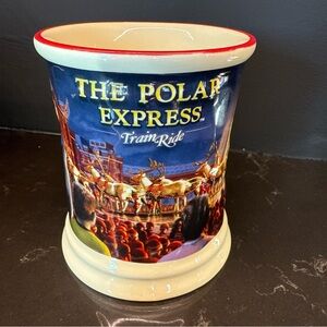2025 The Polar Express Train Ride 3D Raised Ceramic Hot Chocolate Mug Movie